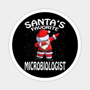 Santas Favorite Microbiologist Christmas Magnet